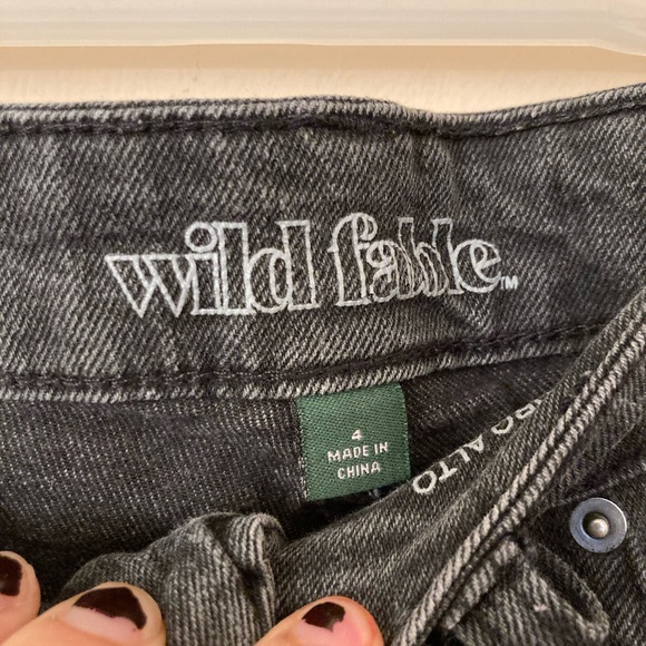 Wild Fable Black Ripped Jeans - Picture 3 of 7